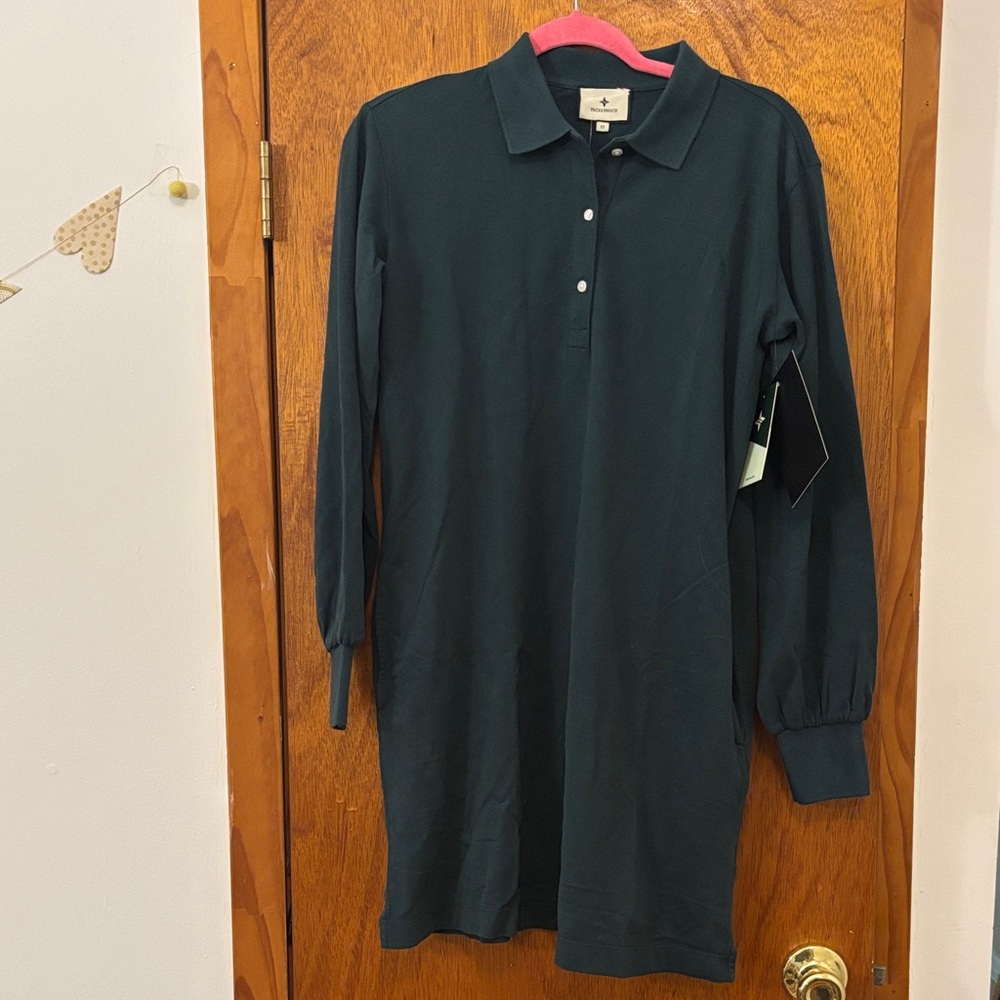 NWT Tuckernuck June Bug Dress in Dark Green Size XS